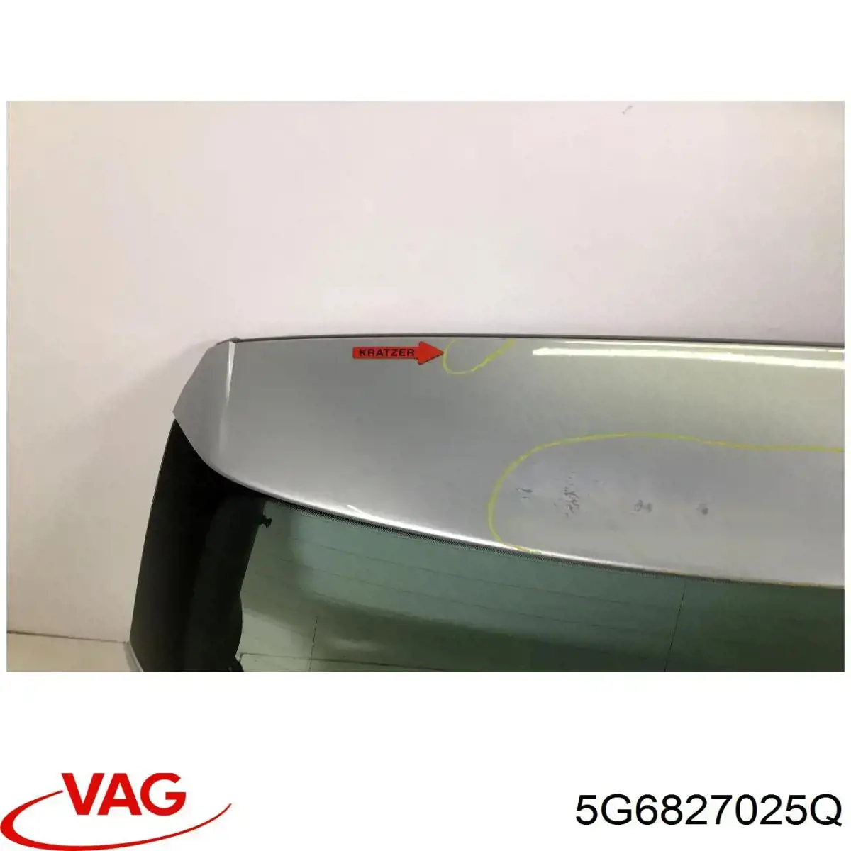 Do koszyka 5G6827025Q VAG Drzwi tylne (bagażnika 3/5)