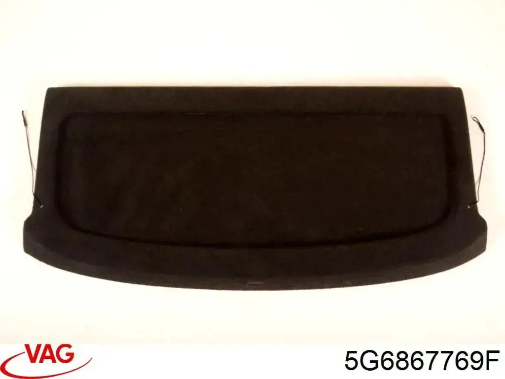 Do koszyka 5G6867769F VAG Półka kabiny tylna