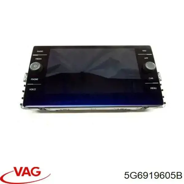 Wyświetlacz wielofunkcyjny VAG 5G6919605B cena, od 320,08 USD