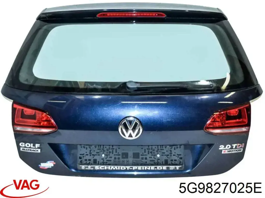 5G9827025E VAG Drzwi tylne (bagażnika 3/5)