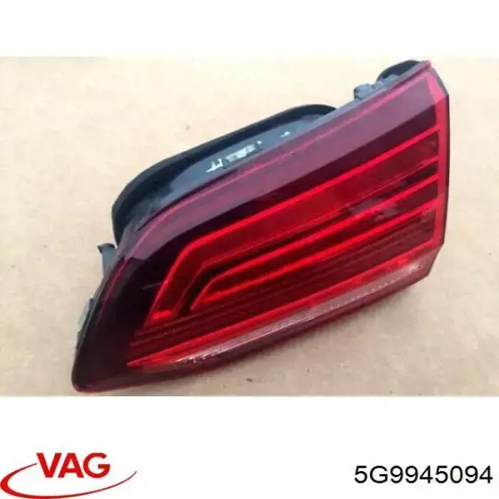 Lampa zespolona tylna prawa wewnętrzna VAG 5G9945094 cena, od 74,49 USD