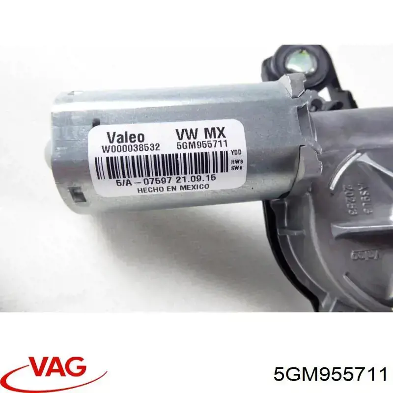 Silniczek wycieraczki tylnej szyby VAG 5GM955711 cena, od 28,94 USD