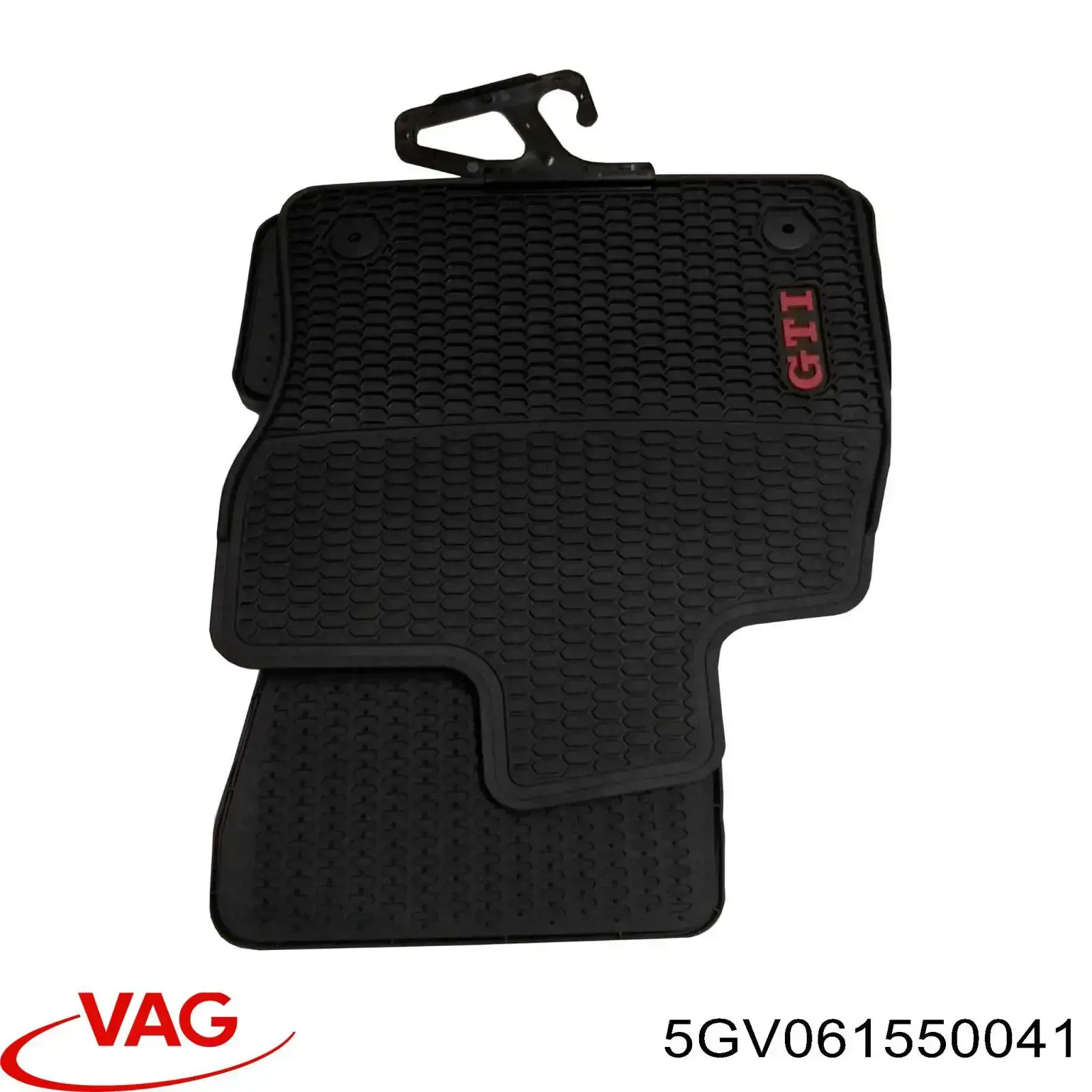 Dywaniki przód+tył, komplet VAG 5GV061550041 cena, od 186,67 USD