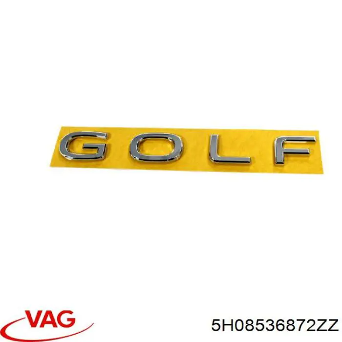 Emblemat na klapę bagaznika (znaczek firmowy) do Volkswagen Golf VIII CD1, DA1