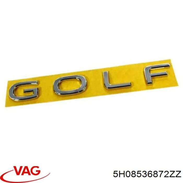Emblemat na klapę bagaznika (znaczek firmowy) Volkswagen Golf VIII hatchback (CD1, DA1) (2019 - 2026) cena, od 155,80 USD