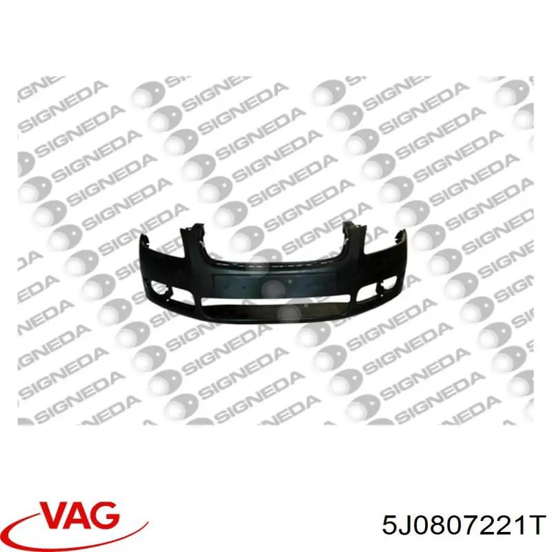 5J0807221T VAG Zderzak przedni