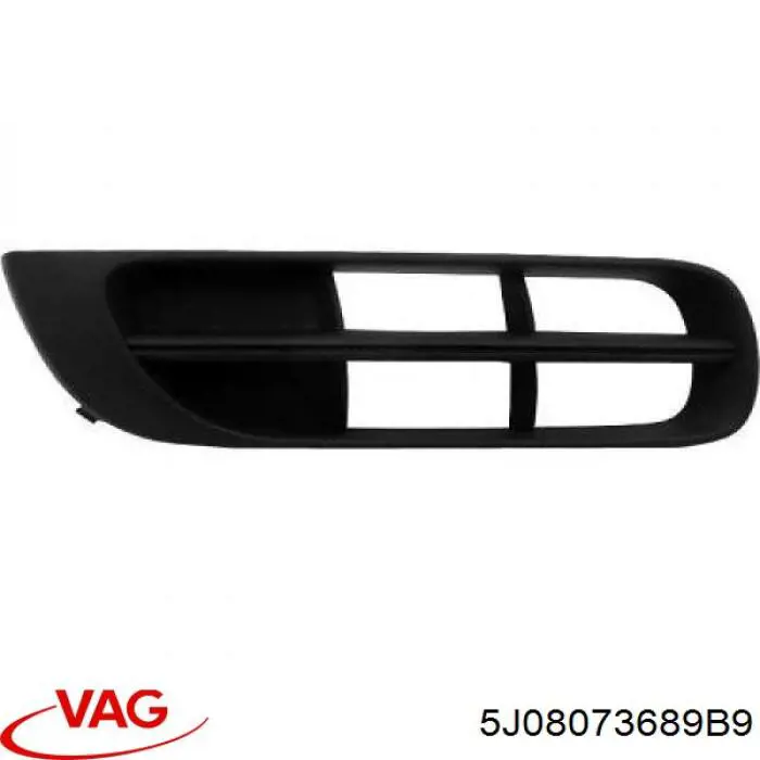 Zaślepka (kratka) lamp przeciwmgielnych zderzaka przedniego prawa VAG 5J08073689B9 cena, od 7,79 USD