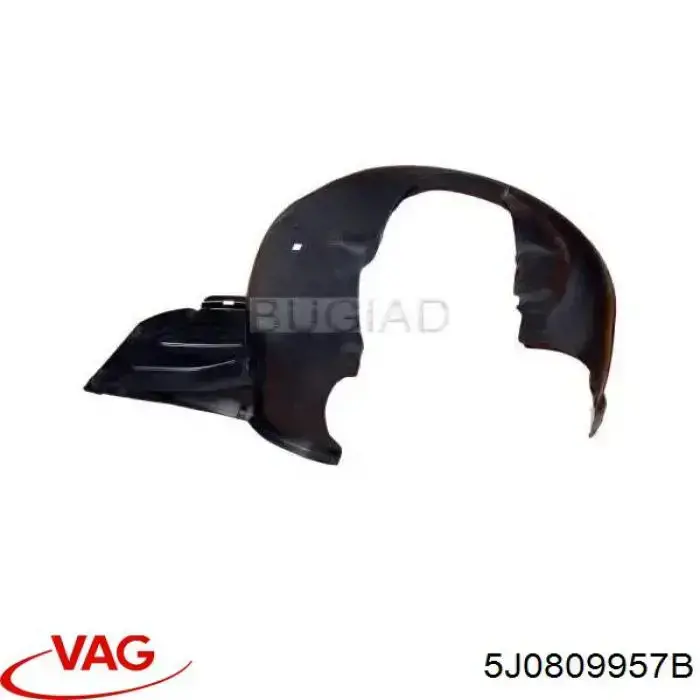Nadkole błotnika przedniego lewe VAG 5J0809957B cena, od 25,29 USD