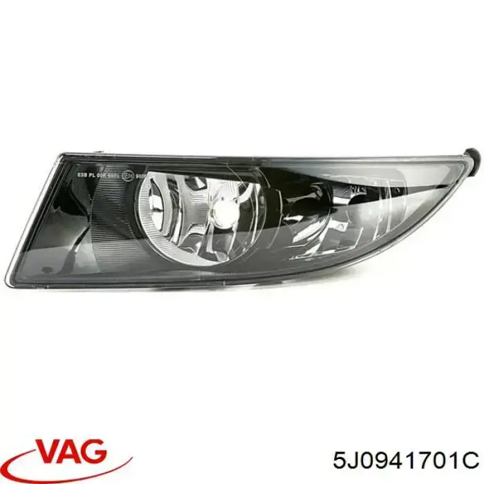 Lampa przeciwmgielna lewa VAG 5J0941701C cena, od 65,66 USD