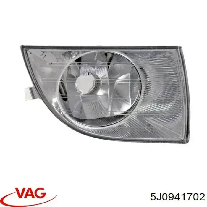 5J0941702 VAG Lampa przeciwmgielna prawa