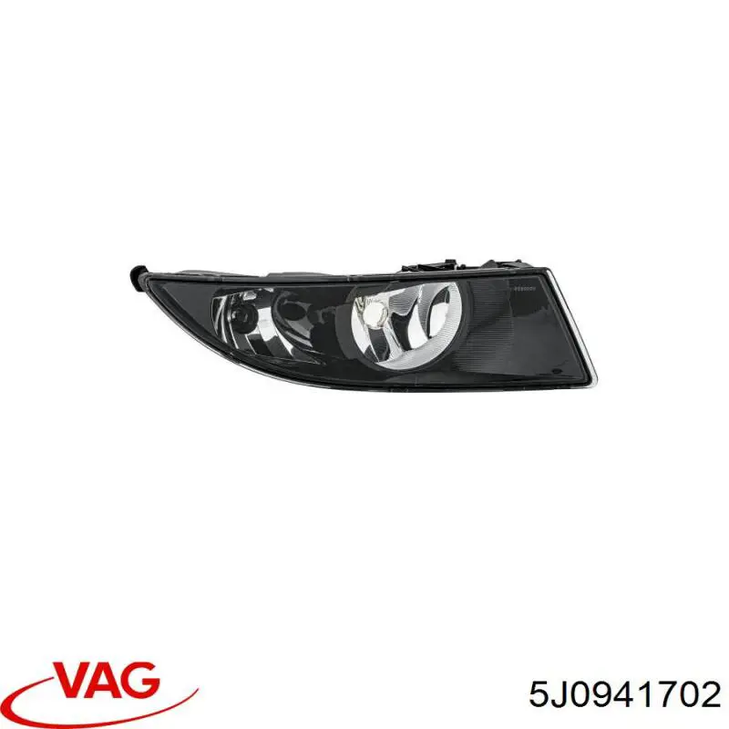 Lampa przeciwmgielna prawa VAG 5J0941702 cena, od 47,31 USD