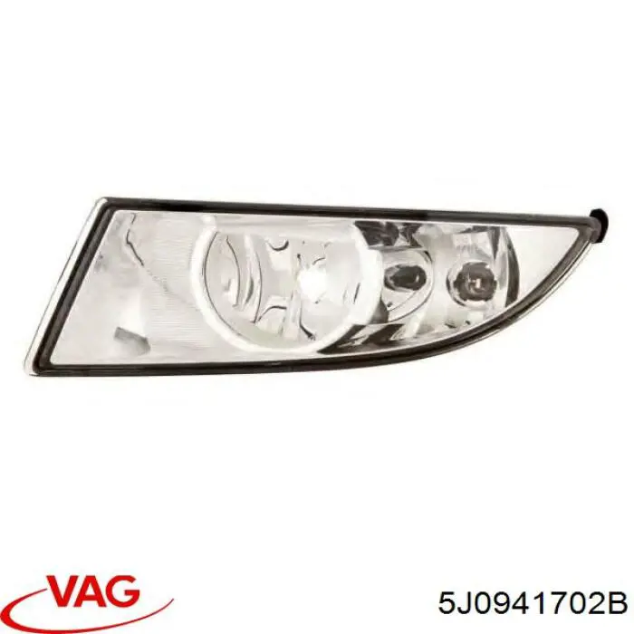 5J0941702B VAG Lampa przeciwmgielna prawa
