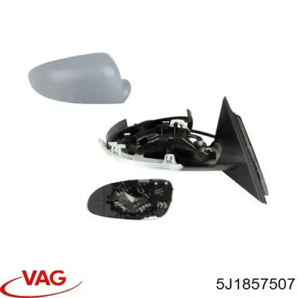 5J1857507 VAG Lusterko wsteczne lewe