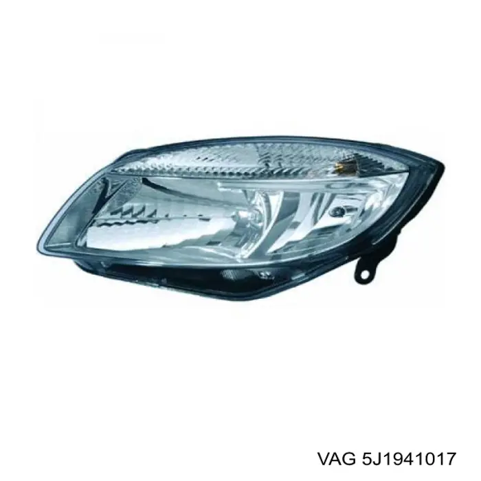 5J1941017 VAG Reflektor lewy