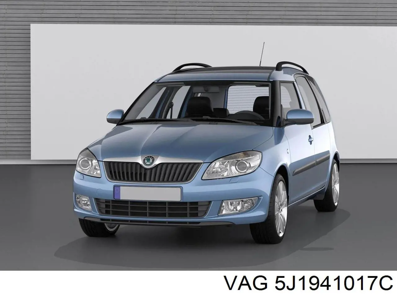 5J1941017C VAG Reflektor lewy