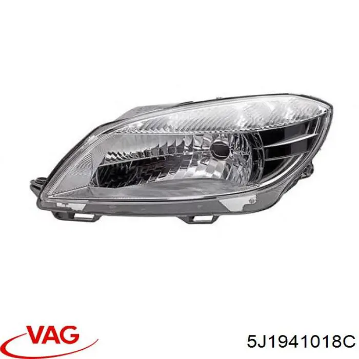 Reflektor prawy VAG 5J1941018C cena, od 128,29 USD