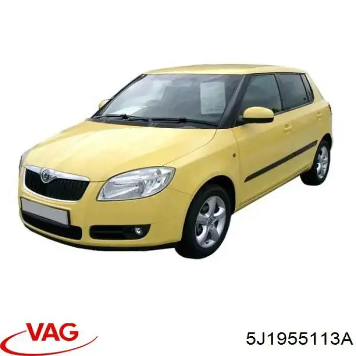 Silniczek wycieraczki szyby przedniej 5J1955113A VAG