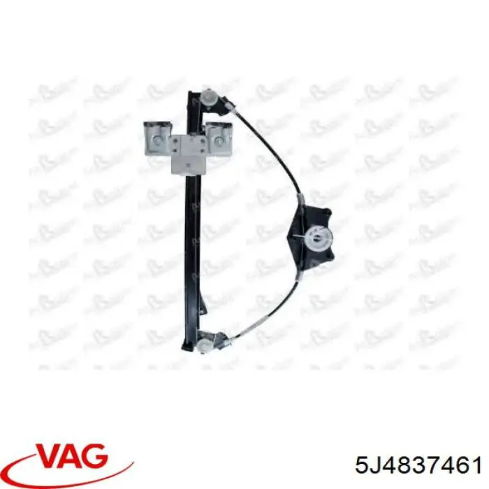 Mechanizm podnoszenia szyby drzwi przednich lewych VAG 5J4837461 cena, od 40,58 USD