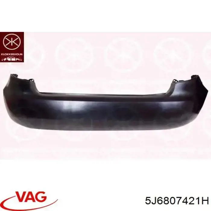 Zderzak tylny VAG 5J6807421H cena, od 110,10 USD