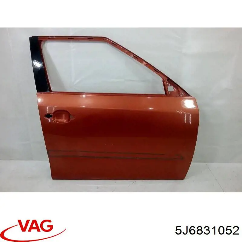 Drzwi przednie prawe Skoda Fabia II hatchback (5J2, 542, 572, 582) (2006 - 2014) cena, od 158,21 USD