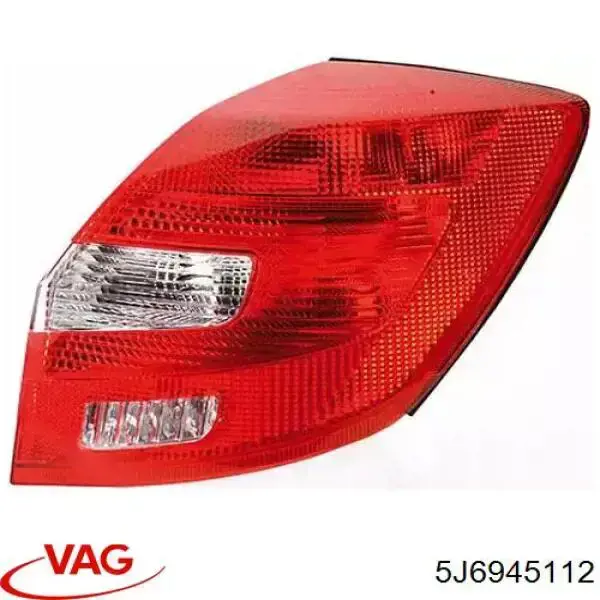 5J6945112 VAG Lampa zespolona tylna prawa