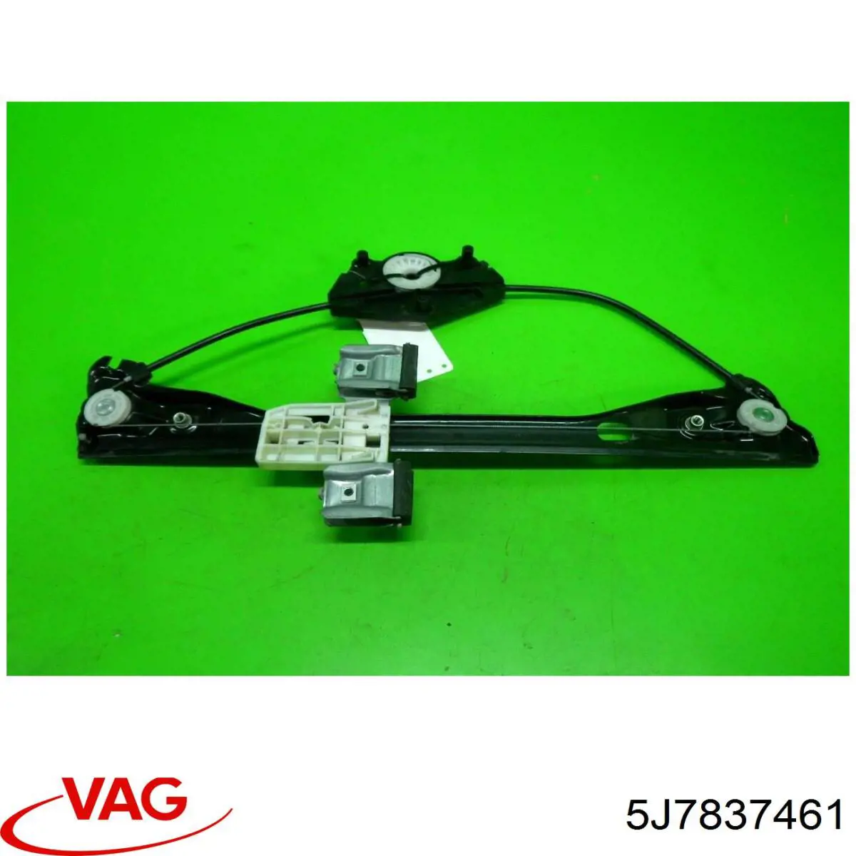 5J7837461 VAG Mechanizm podnoszenia szyby drzwi przednich lewych