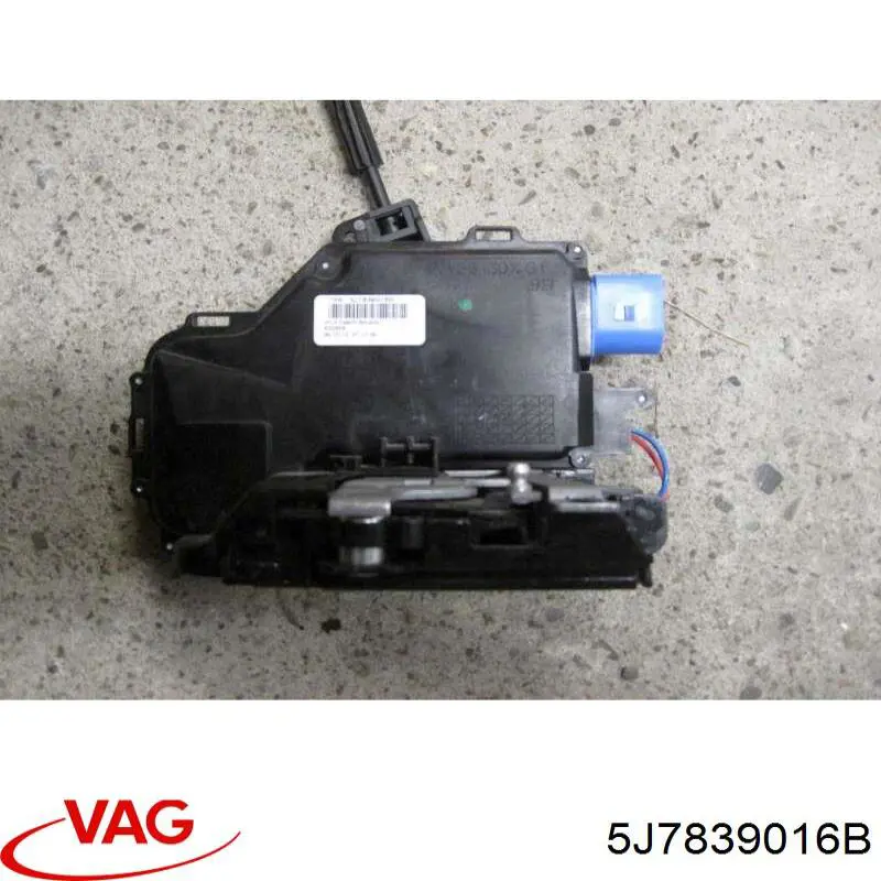 5J7839016B VAG Zamek drzwi tylnych prawych