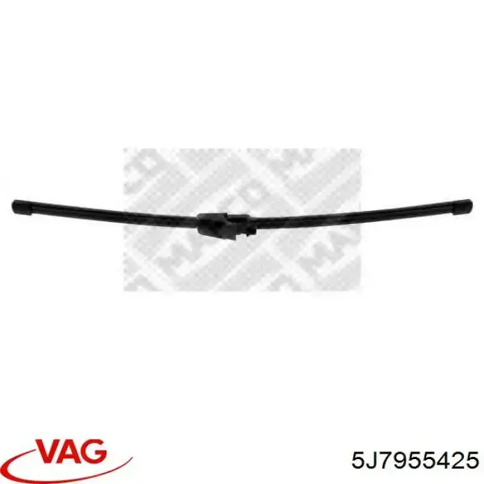 Pióro wycieraczki szyby tylnej VAG 5J7955425 cena, od 9,27 USD