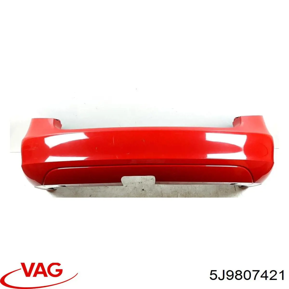 Zderzak tylny do Skoda Fabia II 5J5, 545