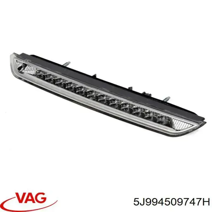 Lampa stop tylna dodatkowa do Skoda Fabia II 5J5, 545