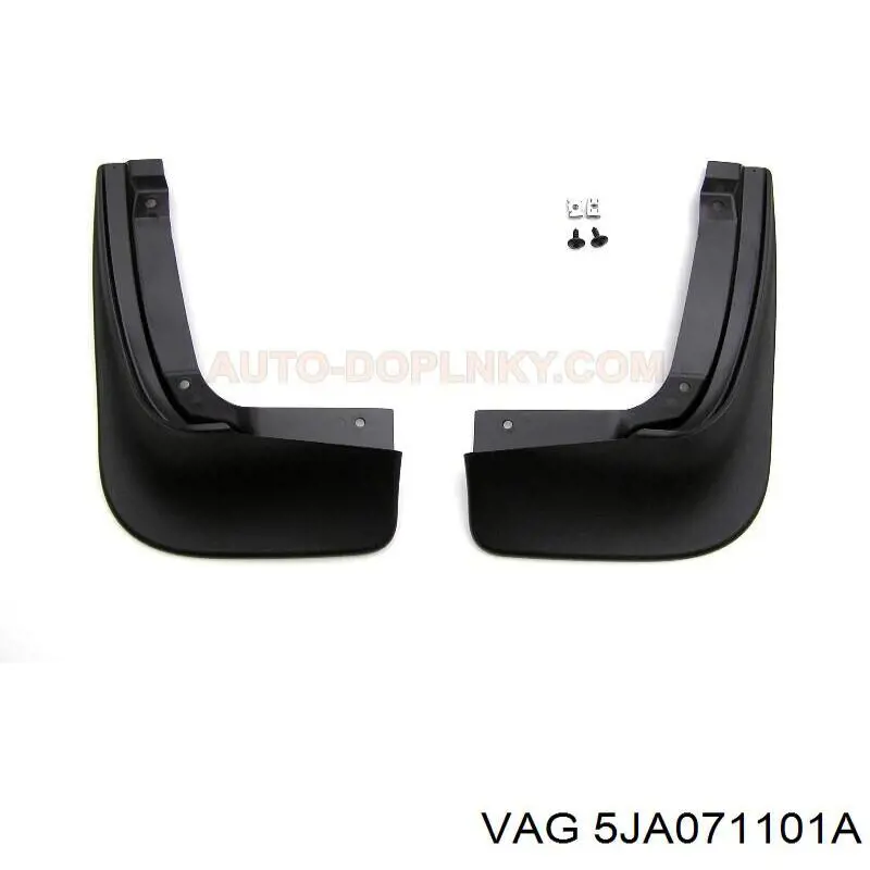 Chlapacze tylne, komplet do Skoda Rapid  NH3, NK3, NK6
