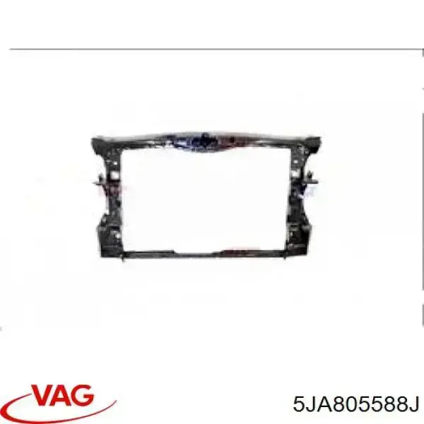 Osłona chłodnicy kompletna (panel mocowania reflektorów) VAG 5JA805588R cena, od 111,49 USD