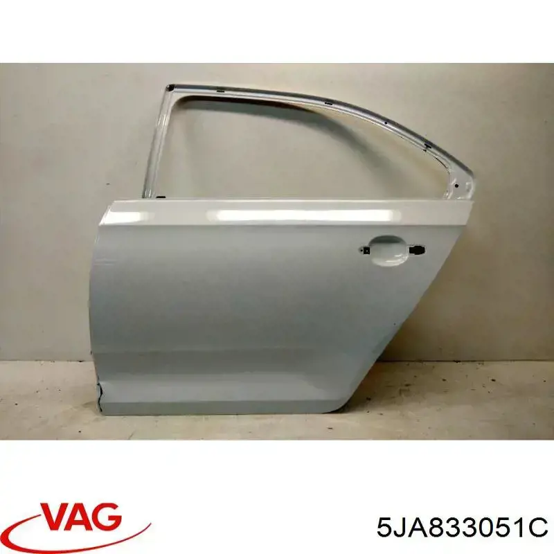  Drzwi tylne lewe Skoda Rapid 