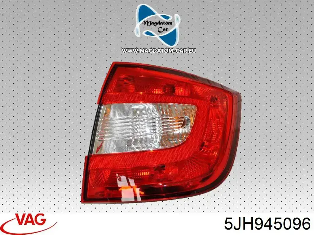 5JH945096 VAG Lampa zespolona zderzaka tylnego prawa