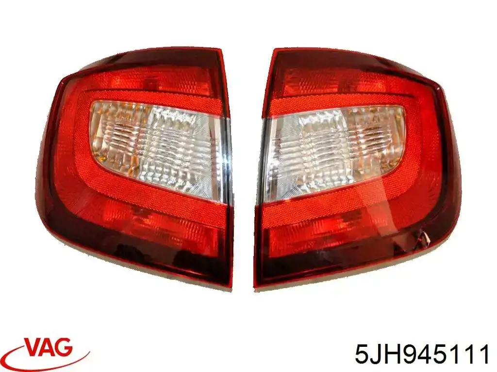 Do koszyka 5JH945111 VAG Lampa zespolona tylna lewa