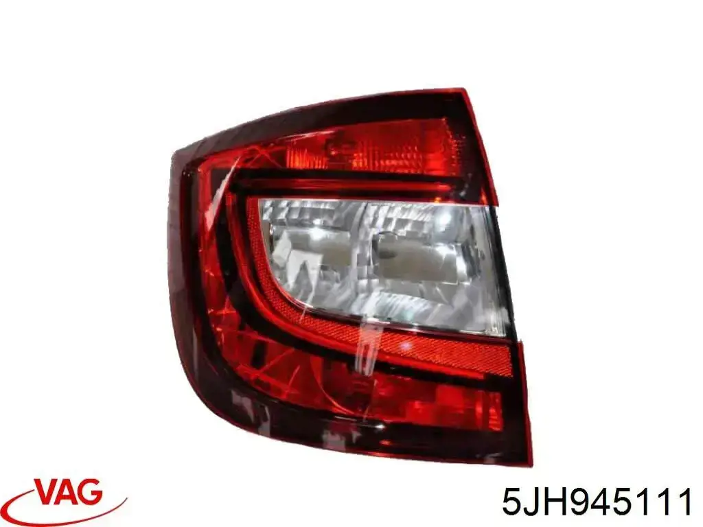 Lampa zespolona tylna lewa VAG 5JH945111 cena, od 118,10 USD