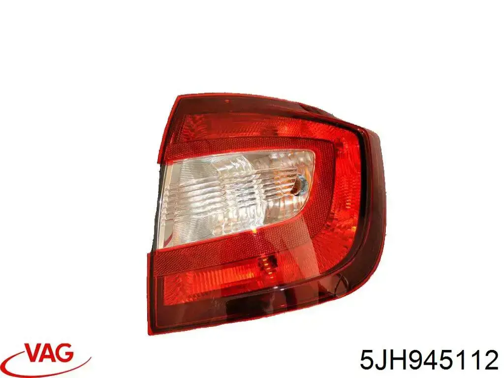 Do koszyka 5JH945112 VAG Lampa zespolona zderzaka tylnego prawa