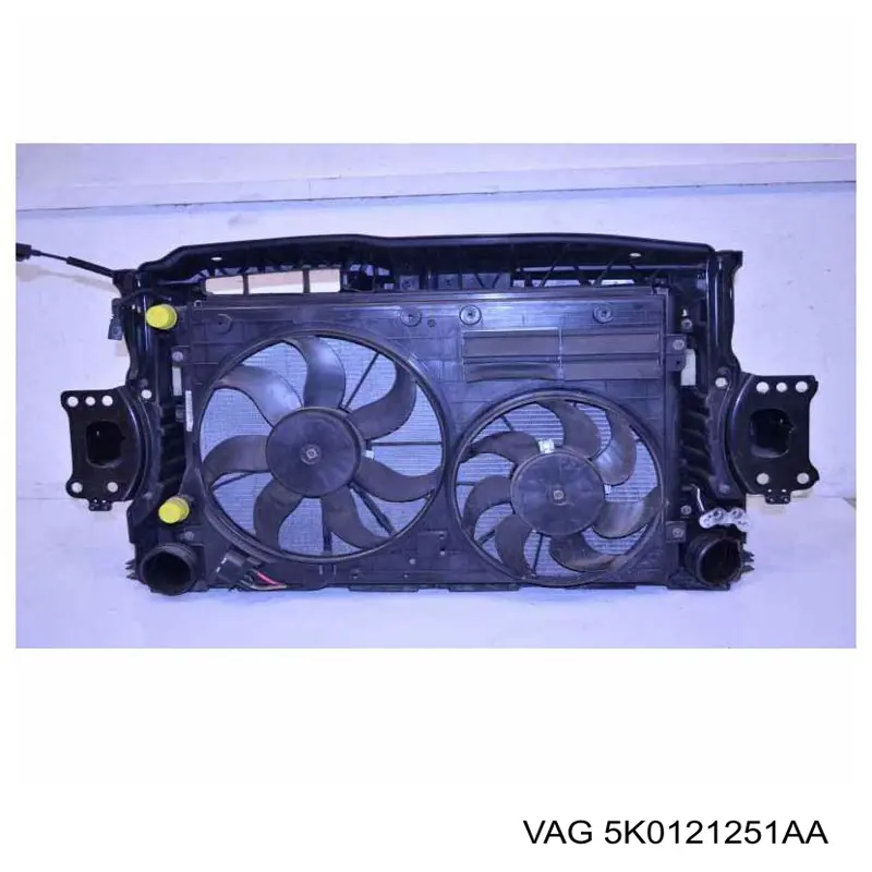 Do koszyka 5K0121251AA VAG Chłodnica silnika