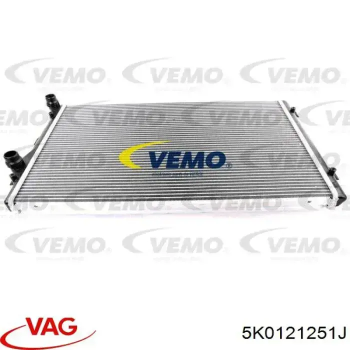 Do koszyka 5K0121251J VAG Chłodnica silnika