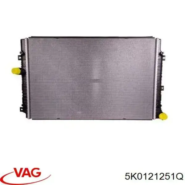 5K0121251Q VAG Chłodnica silnika