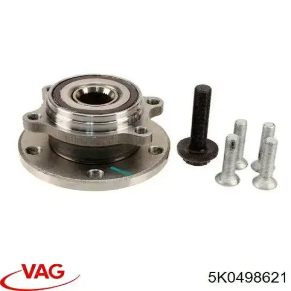 5K0498621 VAG Piasta przednia