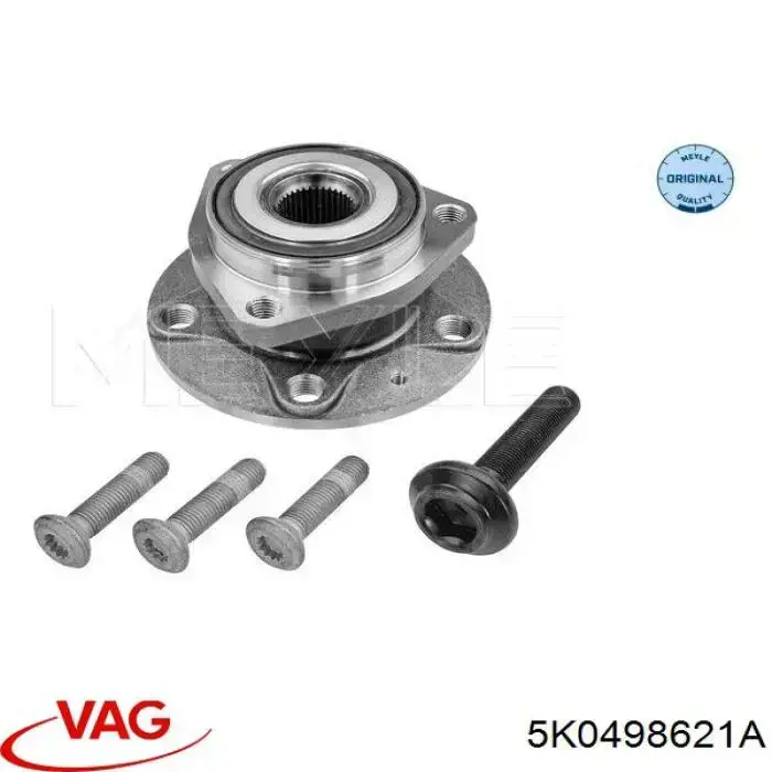 Do koszyka 5K0498621A VAG Piasta przednia