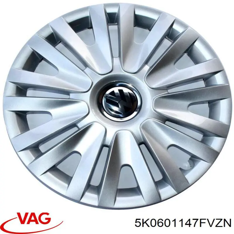 Kołpak do obręczy koła VAG 5K0601147VZN cena, od 31,37 USD