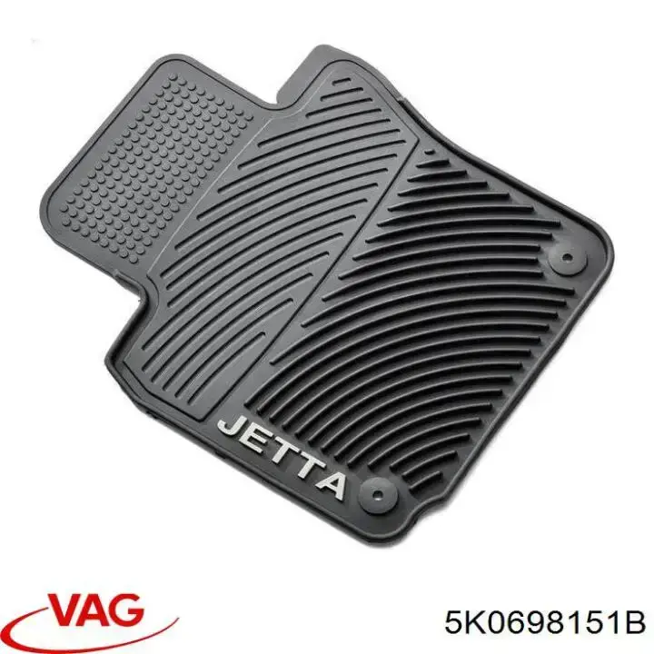 Klocki hamulcowe przednie tarczowe VAG 5K0698151B cena, od 53,84 USD