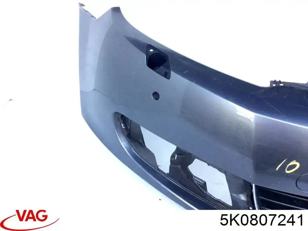 Zaślepka haku holowniczego zderzaka przednia VAG 5K0807241 cena, od 6,27 USD