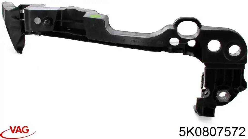Do koszyka 5K0807572 VAG Wspornik (adapter) mocowania reflektora przedniego prawego