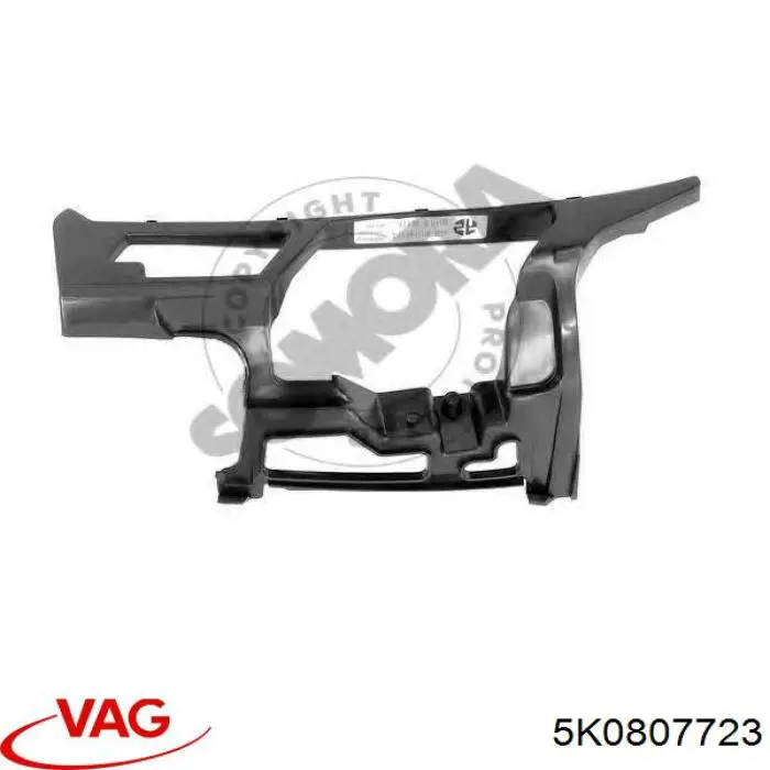 Wspornik zderzaka przedniego lewy VAG 5K0807723 cena, od 9,34 USD