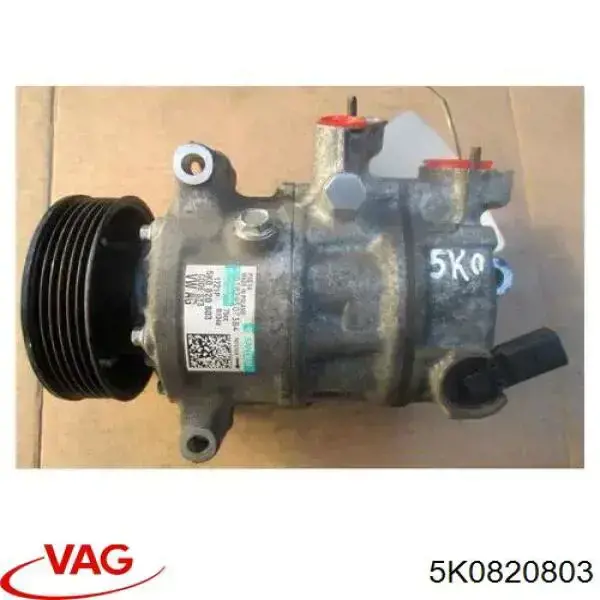 Sprężarka klimatyzacji VAG 5K0820803 cena, od 176,16 USD