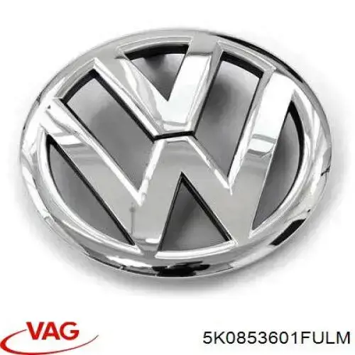 Emblemat na atrapę chłodnicy Volkswagen Golf 6 (5K1)