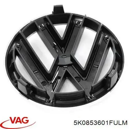 Emblemat na atrapę chłodnicy VAG 5K0853601EULM cena, od 103,40 USD